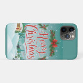 ホリデー フェスティブ メリークリスマス  Case-Mate iPhoneケース (裏面(横))