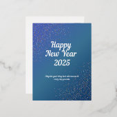 ホリデー フォイル ポストカード (正面/裏面)