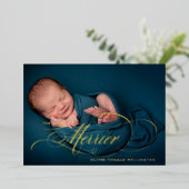 ホリデー フォイル メリーメリー クリスマス フォト 出生発表 (立ち正面)