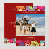 ホリデー フォトカード/招待状 招待状 (正面/裏面)