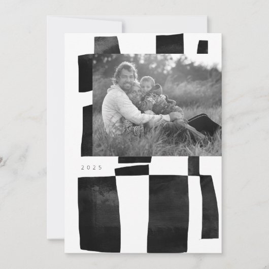 ホリデー フォト カード (正面)