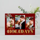 ホリデー フォト コラージュ (立ち正面)