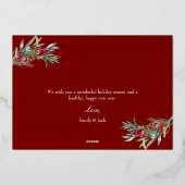 ホリデー フォト コラージュ (裏面)