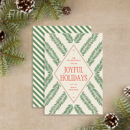 ホリデー フォリアージ クアドラント シーズンカード