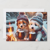 ホリデー フラット カード (正面)