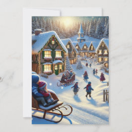 ホリデー フラット カード