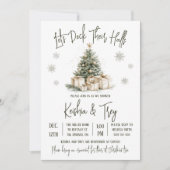 ホリデー・ブライダルシャワーのデコレーションをしよう 招待状 (正面)