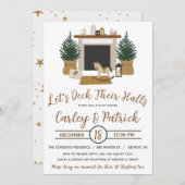 ホリデー ブライダル シャワーの準備をしよう 招待状 (正面/裏面)