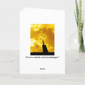 ホリデー ブレッシング 宗教 年賀状 シーズンカード (裏面)