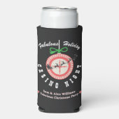 ホリデー ベガス カジノ ブラックジャック ポーカー ナイト パーティー スリム缶クーラー (Seltzer正面)