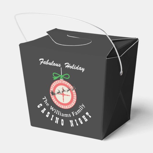 ホリデー・ベガス・カジノ・ブラックジャック・ポーカー・ナイト・パーティー フェイバーボックス (裏面サイド)