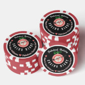 ホリデー ベガス カジノ ブラックジャック ポーカー ナイト パーティー ポーカーチップ (積み重ね)
