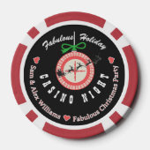 ホリデー ベガス カジノ ブラックジャック ポーカー ナイト パーティー ポーカーチップ (裏面)