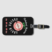 ホリデー ベガス カジノ ブラックジャック ポーカー ナイト パーティー ラゲッジタグ (正面横)