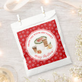 ホリデー ベーキング クリスマス ケーキ フェイバーバッグ (クリップ留めされた状態)