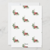 ホリデー ホリー クリスマス パーティー (裏面)