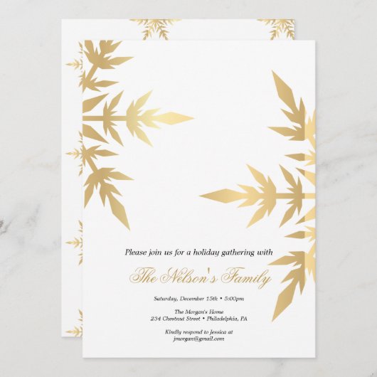 ホリデー ホリー クリスマス パーティー (正面/裏面)