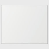 ホリデー ホワイト ソリッド カラー ラッピングペーパー (フラット)