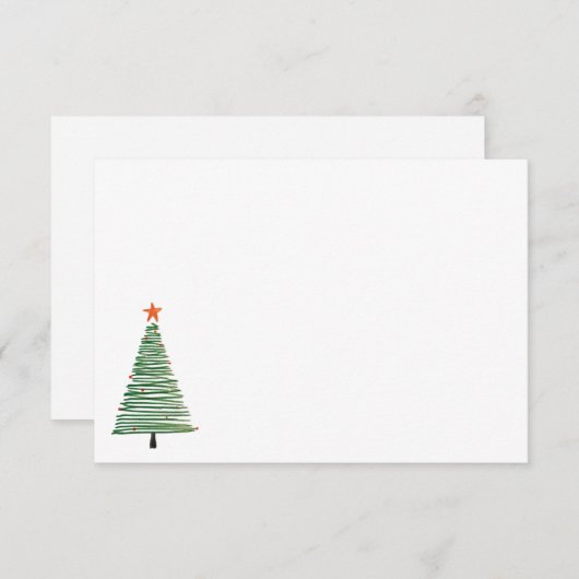 ホリデー ポストカード (正面/裏面)