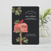 ホリデー メッセージ カード (スタンド正面)