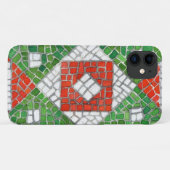 ホリデー モザイク iPhone 11 ケース Case-Mate iPhoneケース (裏面(横))