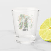 ホリデー・ユニコーン ショットグラス (裏面)