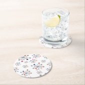 ホリデー ラウンドペーパーコースター (インサイチュ)