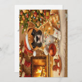 ホリデー ラグ シーズンカード (正面/裏面)