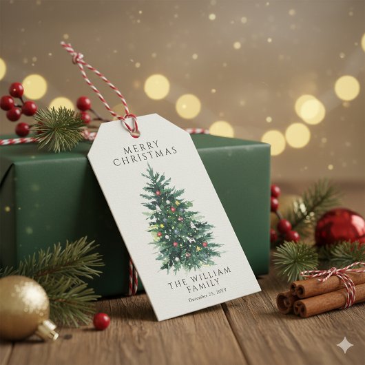 ホリデー ラッピングにぴったりなクリスマス ギフトタグ
