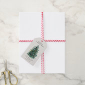ホリデー ラッピングにぴったりなクリスマス ギフトタグ (より糸付き)