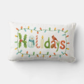 ホリデー ランバークッション (裏面)