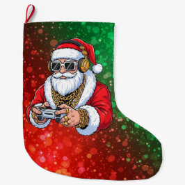 ホリデー ラージクリスマスストッキング