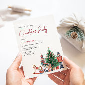 ホリデー 冬 クリスマス パーティー インビテーション
