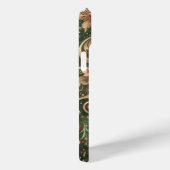 ホリデー 赤 緑 ゴールド シルバー オーナメント Case-Mate iPhoneケース (裏面 / 右)