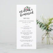 ホリデー 食べて飲んで結婚しよう クリスマス ベリー メニュー (スタンド正面)