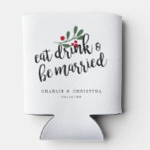 ホリデー 食べて飲んで結婚しよう クリスマス ベリー 缶クーラー (裏面)