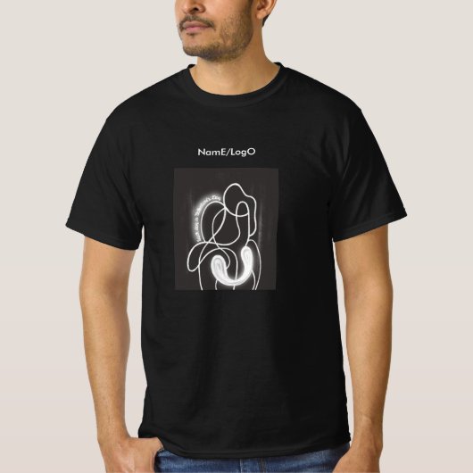 ホリデー_4_スウィートバレンタインTシャツ Tシャツ (正面)