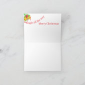 ホリデー G カード: ジングル ベル シーズンカード (内部)