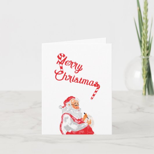 ホリデー G カード: メリークリスマス シーズンカード (正面)