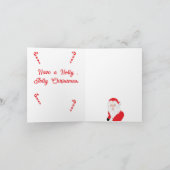 ホリデー G カード: メリークリスマス シーズンカード (内部)