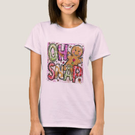 ホリデーFun - Oh Snap! Tシャツ