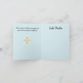 ホリデーGカード：ハッピーイースター シーズンカード (内部)