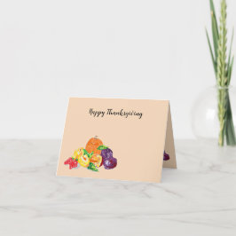 ホリデーGカード : 祝福された感謝祭 シーズンカード