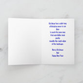 ホリデ威厳のあるーホース シーズンカード (内部)