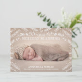 ホリデ賛美ーズ・フォリージ |誕生のお知らせ シーズンカード (スタンド正面)