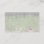 ホリネズミカメの隠れ穴および生息地(Gopherusのポリプ 名刺 (裏面)