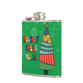 ホリパーソナライズされたデイ応援はこちら フラスク (左)