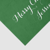 ホリパーソナライズされたー葉クリスマスティッシュペーパー 薄葉紙 (詳細)