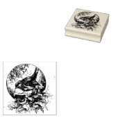 ホリビクトリアンーの可愛い鳥 – ヴィンテージクリスマス ラバースタンプ (押印)