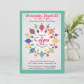 ホリフェスティバル招待状 招待状 (スタンド正面)